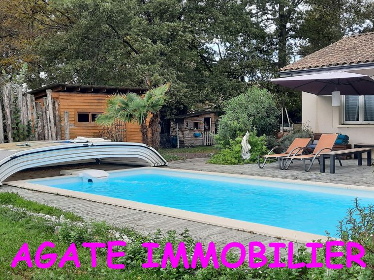 MAISON PLAIN PIED AVEC PISCINE PROCHE LANGON