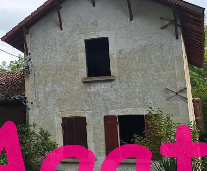 MAISON ANCIENNE A RENOVER PROCHE CAPTIEUX